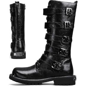 Mens Wear Resistant Cycling Motorcycle Boots