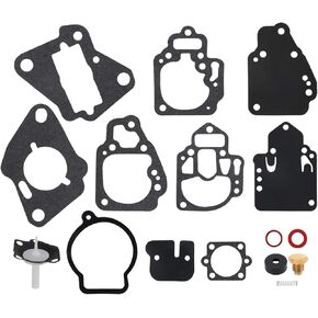 Carb Carburetor Rebuild Kit Fits for Mercury Mariner MANY 6 8 9.9 10 15,20 & 25 HP