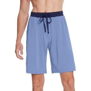 WiWi Soft Viscose from Bamboo Bottoms Shorts for Men Sports Pajama Sleep Pajamas Summer Short Pants S-XXL