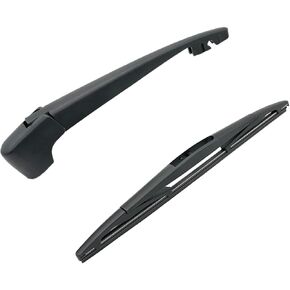 Rear Windshield Wipers Blade Arm Set for BMW X5/F15 2014-2018 Back Glass Wiper Arm Blade Replacements All Seasons Fit, Replacement OE: 61-62-7-294-431