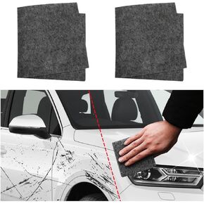 4 PCS Nano Sparkle Cloth, Nano Cleaning Cloth Scratch Remover for Vehicles, Car Repair Nano Cloth for Scratches, Swirls, Paint Residues, Water Spots, Car Accessories