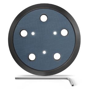 2 Pack 5 Inch 5 Hole Orbital Sander Replacement Pad for Porter Cable 333 333VS Random Orbit Sanders - Hook and Loop Sanding Pad Parts for Porter Cable 13904/13909