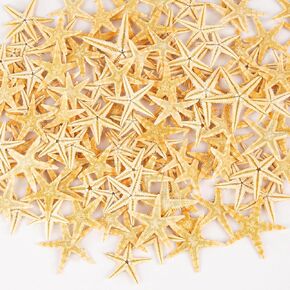 100 PCS Starfish for Crafts 0.4" to 1" Natural Small Starfish Decor Bulk, Mini Starfish for Wedding Beach Theme Decor Home DIY Crafts Decor