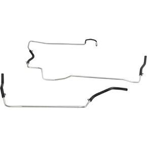 TRQ Power Steering Return Line Hose Assembly Compatible with 01-07 Toyota Sequoia 03-06 Tundra