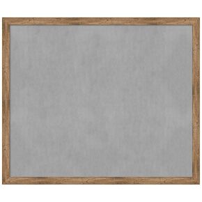 Amanti Art Framed Magnetic Board (52 x 44) Owl Brown Narrow Magnet Board, Oversize Magnetic Bulletin Board for Office Decor, Mudroom, Kitchen or Organization Drop Zone from WI, USA