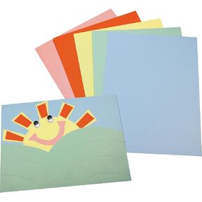 Pacon Assorted Colors Tagboard, 12 X 9, Blue, Canary, Green, Orange, Pink, 100/pack