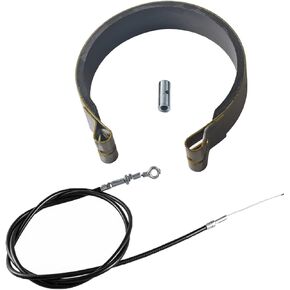 Rear 4" Brake Band Pin Kit with 70" Throttle Cable for Manco Bandit Critter 1492 4316 297 Rotary 484 Azusa 2251-B Yerf-Dog Predator 212cc 420cc 196cc 6.5hp Go Kart Yard Cart Mini Bike ATV