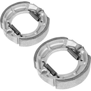 Youxmoto Front Rear Brake Shoes Fit for Suzuki JR50 Mini 1978-2006/ Suzuki ALT50 1983-1984/ for LT50 QuadRunner 1984-1987/ Fit for Kawasaki KDX50 2003-2006 Brakes Drum