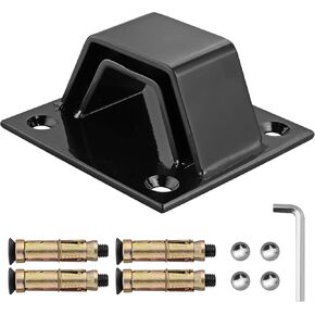 EYPINS Security Ground Anchor,Heavy Duty Hardened Steel Double Layer Anti-Theft Wall Anchor Lock for Securing Motorcycles,Bicycles, Scooters,Chain Locks Floor Anchor Permanent Locking Point