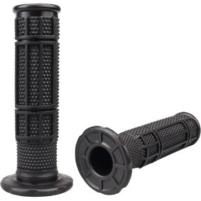 7/8'' ATV Grips Upgrade Universal Handlebar Grips Soft Rubber Thumb Throttle Motorcycle Grip for Polaris Kid Youth 4 Wheeler Quad 400ex Banshee Blaster Raptor 350 Warrior 350 Raptor 660
