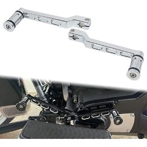 Heel Toe Shift Pegs, Aluminum Front and Rear Levers w/Shifter Pegs for Harley 1986-2017 FL Softail,1988-2023 Touring Road King Road Glide Street Glide Electra Glide and 2008-2023 Trike