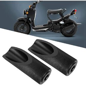 Motorcycles Foot Pedal,Motorcycle Foot Pegs,2pcs Aluminum Alloy Motorbike Motorcycle Foot Pegs Rests Accessories Fit for Honda Ruckus(Black)