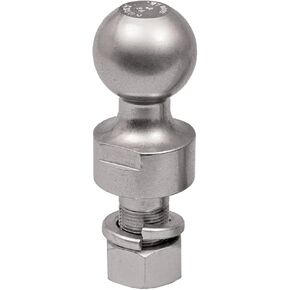 Husky 30255 2-5/16 X 1-1/4 X 2-5/8 Chrome Solid Steel Trailer Hitch Ball