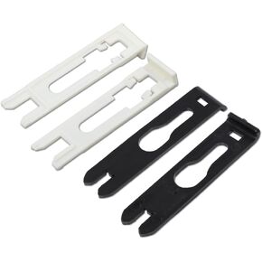 Headlight Retaining Clips Kit Compatible with Chevy Blazer 1998-2005/ Impala Monte Carlo 2000-2005/ S10 1998-2004, Fit GMC Jimmy 1998-2001/ S15 Sonoma 1998-2004, Fit Olds Bravada 1998-2001 4pcs