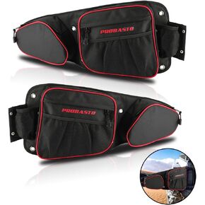 SUNPIE Storage Bags for RZR Side Door Bags Compatible with Polaris RZR 1000(XP 1000,XP 4 1000) RZR XP Turbo,XP 4 Turbo,RZR S900/S1000 2014-2024, w/Knee Pad & Water Repellent Zipper