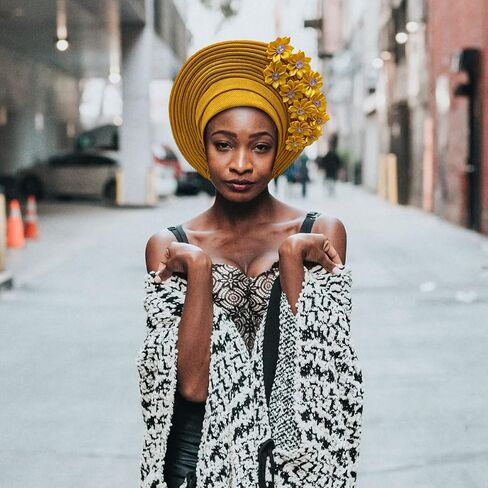 Handmade Nigerian Gele Headties Floral Hats Women Head Wrap Beaded Lace Hand Made African Headtie Hats for Party in Saudi Arabia