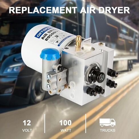 801266 Air Dryer Direct Replacement 12 Volt DC Heater for Freightliner Columbia Trucks Tractors Buses RV in Saudi Arabia