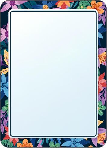 Locker Mirror Magnetic for School and Office, with Strong and 100% Magnetic Mirror for Locker, Magnetic Locker Mirror with Colorful Design, 1 Pack, Unique Locker Accessories in Saudi Arabia
