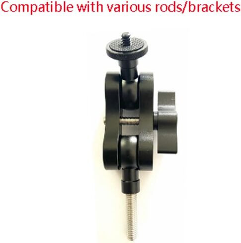 1Pcs for RAM RAM-B-367U Motorcycle Handlebar Clamp Base Mount with 1" Ball & M8 Screws for Mobile Phone Holder Fixing in Saudi Arabia