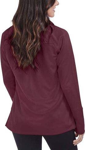 Fruit of the Loom Women's Long Sleeve Full Zip Raglan Track Jacket in Saudi Arabia