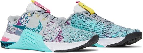 Nike Women's Metcon 8 Photon DUST/Dynamic Turq DQ0302 001 (us_Footwear_Size_System, Adult, Women, Numeric, Medium, Numeric_5) in Saudi Arabia