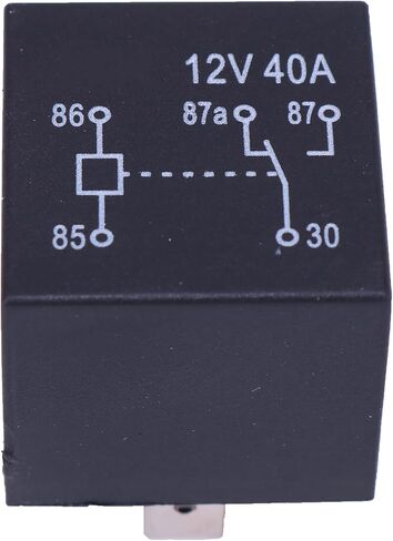 12V 5 Terminal 40A Relay 086-1201-00 for Bad Boy BadBoy Mowers ZT CZT MZ Magnum Cub Cadet ZT48 ZT54 ZT60 Enforcer 44 48 54 (6) in Saudi Arabia