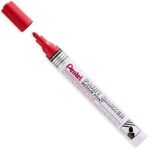 أقلام تحديد طلاء الحبر الصباغ الدائم من Pentel - MMP10 - موجودة في محفظة من الورق المقوى (محافظ قوس قزح مكونة من 8) in Saudi Arabia
