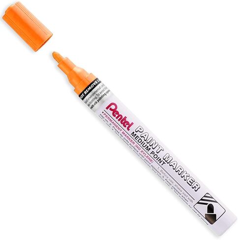 أقلام تحديد طلاء الحبر الصباغ الدائم من Pentel - MMP10 - موجودة في محفظة من الورق المقوى (محافظ قوس قزح مكونة من 8) in Saudi Arabia