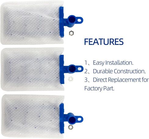 715900322 مصفاة مضخة الوقود 3 قطعة لـ Can-Am Defender/Outlande 450 500 570 650 850 1000 لـ Renegade 570 650 850 لـ Traxter 2016-2018 ATV/Quad 2015-2021 in Kuwait