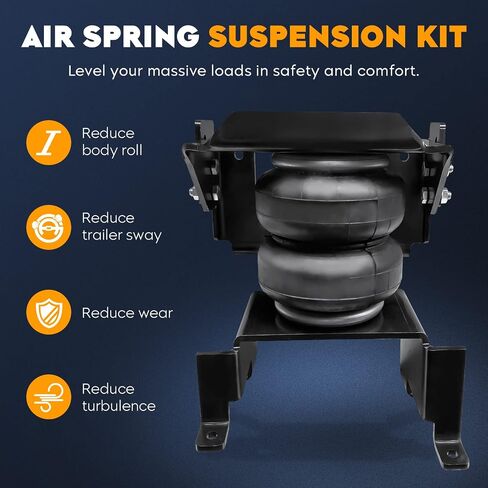 Rear Airbag Air Spring Bags Suspension Kit for 2007-2021 Toyota Tundra 2WD 4WD, Helper Bag Spring Towing 5000 lbs, W217602445 2445 in Saudi Arabia
