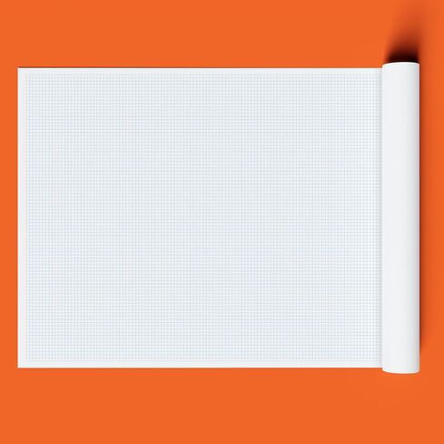 36" x 120" Large Graph Paper Roll, 1cm Black Grid, Ideal for School Classroom Graphing, Designing Blueprints and Floorplans, Tabletop Gaming and Custom Mapping in Saudi Arabia
