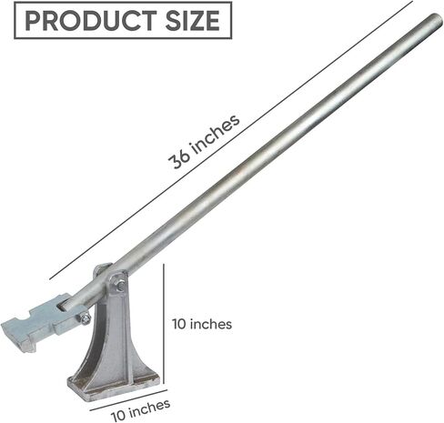 Stake Puller – Premium stake removal tool Heavy Duty Steel Tool for Long Life On Any Jobsite (for Round and Square Stakes) in Saudi Arabia
