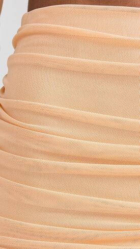 تنورة Bevin النسائية عالية الخصر بطول الكاحل in Kuwait