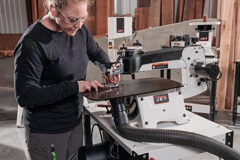 JET 18-Inch Variable-Speed Scroll Saw, 120V 1Ph (JWSS-18B) in Saudi Arabia