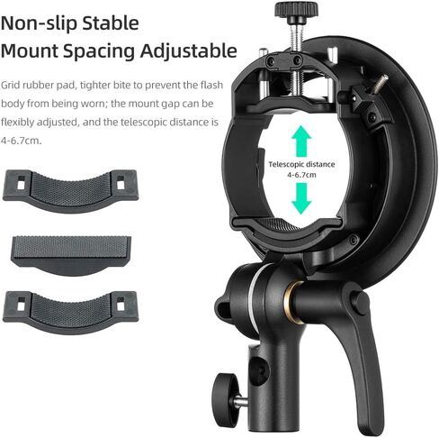 S2 Speedlite S-Type Bracket Bowens Mount لمضات GODOX وملحقاتها in Saudi Arabia