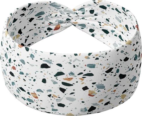 Soft Non-Slip Stretchy Headbands for Women - Buttery & comfortable, Wide Knot, Workout Hairband, Sweat Absorbent Colors, No Headache Fit, Sports Band, Runner, Nurses Headband, Hair styling accessories in Saudi Arabia