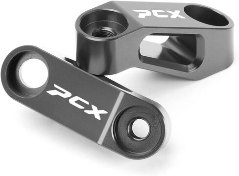 For Honda PCX 125 150 160 Any year Motorcycle Rearview Mirror Risers Extenders pcx125 pcx150 pcx160 Accessories (black) in Saudi Arabia