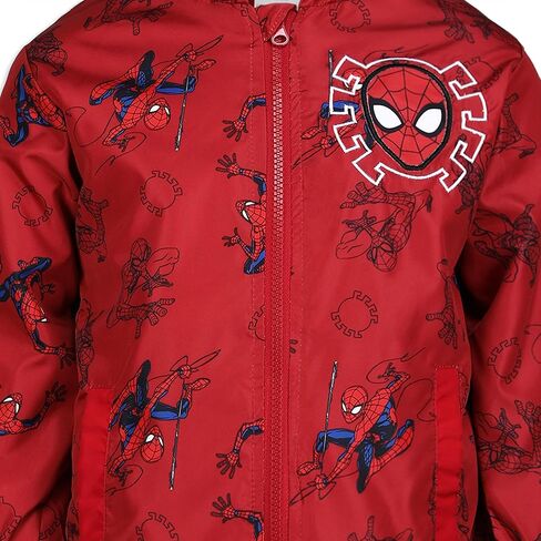 سترة واقية بغطاء للرأس بسحاب للأولاد من Marvel Spider-Man للأطفال الكبار in Saudi Arabia