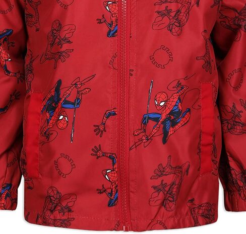 سترة واقية بغطاء للرأس بسحاب للأولاد من Marvel Spider-Man للأطفال الكبار in Saudi Arabia