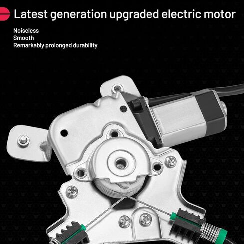 BDFHYK 741-390 Power Window Regulator with Motor Rear Left for 2007-2014 Cadillac Escalade 2007-2014 Chevrolet Tahoe 2007-2014 GMC Yukon in Saudi Arabia