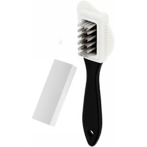 Suede Brush & Eraser, White, Model 1