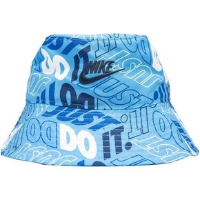 Nike Futura UPF 40+ Bucket Hat – Blue – One Size Fits All Kids (4-7)