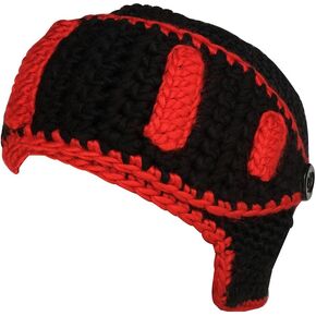Men Women Beard Hat Beanie Knit Roman Cosplay Knight Funny Caps