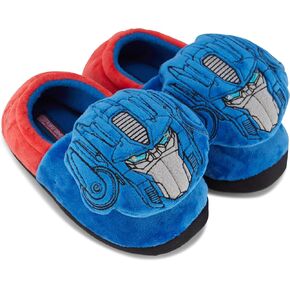 Transformers Boys 3D Plush Slipper - Optimus Prime Slipper - Optimus Prime, Megatron, Bumblebee 3D Plush Soft Squishy Slipper