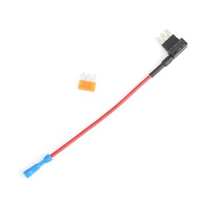 Micro 3 Fuse Tap, Add-a-Circuit Fuse, Blade Style Fuse Expandable Circuit Tap Adapter, Powers 12 Volt Underbody Underglow Interior Lights & Accessories (includes 5 Amp Fuse)