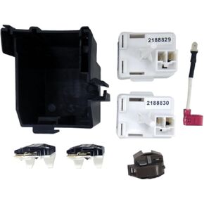 Supco OLK1786 Compressor Relay Start Kit Replaces Whirlpool 8201786, 1177466, 2188829, 2188830