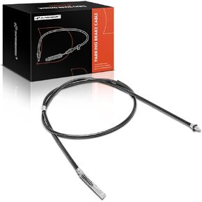 A-Premium Rear Passenger Side Parking Brake Cable Assembly Compatible with Chevrolet & GMC Models: Express 1500 2003-2014, Express 2500 2003-2020, Express 3500, Savana 1500, Savana 2500, Savana 3500