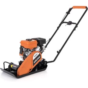 Evolution Hulk Electric Compactor Plate - Ideal For Levelling Pavement, Artificial Turf Ground Preparation, Patio, Blockwork, Sand, Soil & More