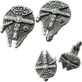 Sta War Cufflinks Millennum Falcon Cufflinks
