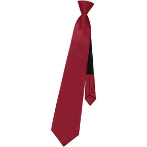 Boys Tie Kids Ties, Adjustable Pre-Tied Tie for Boys Girls Zipper Neckties for School Uniform Graduation Wedding Party in Saudi Arabia